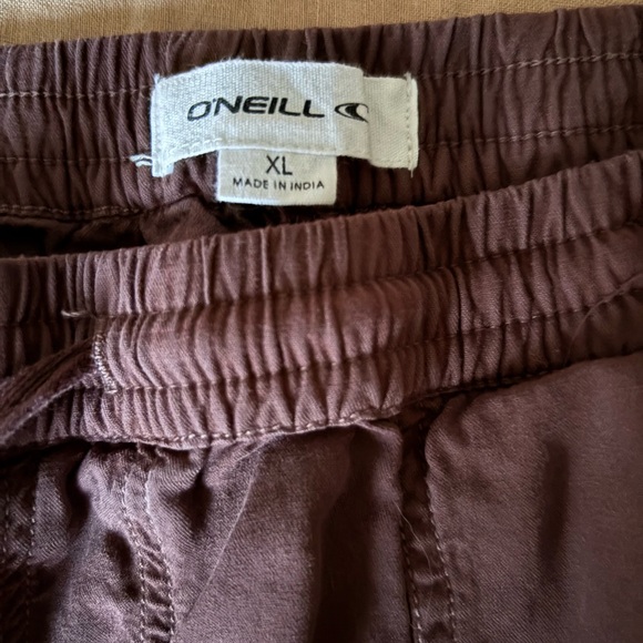 O'Neill Chocolate Brown Drawstring Pants - Picture 2 of 4